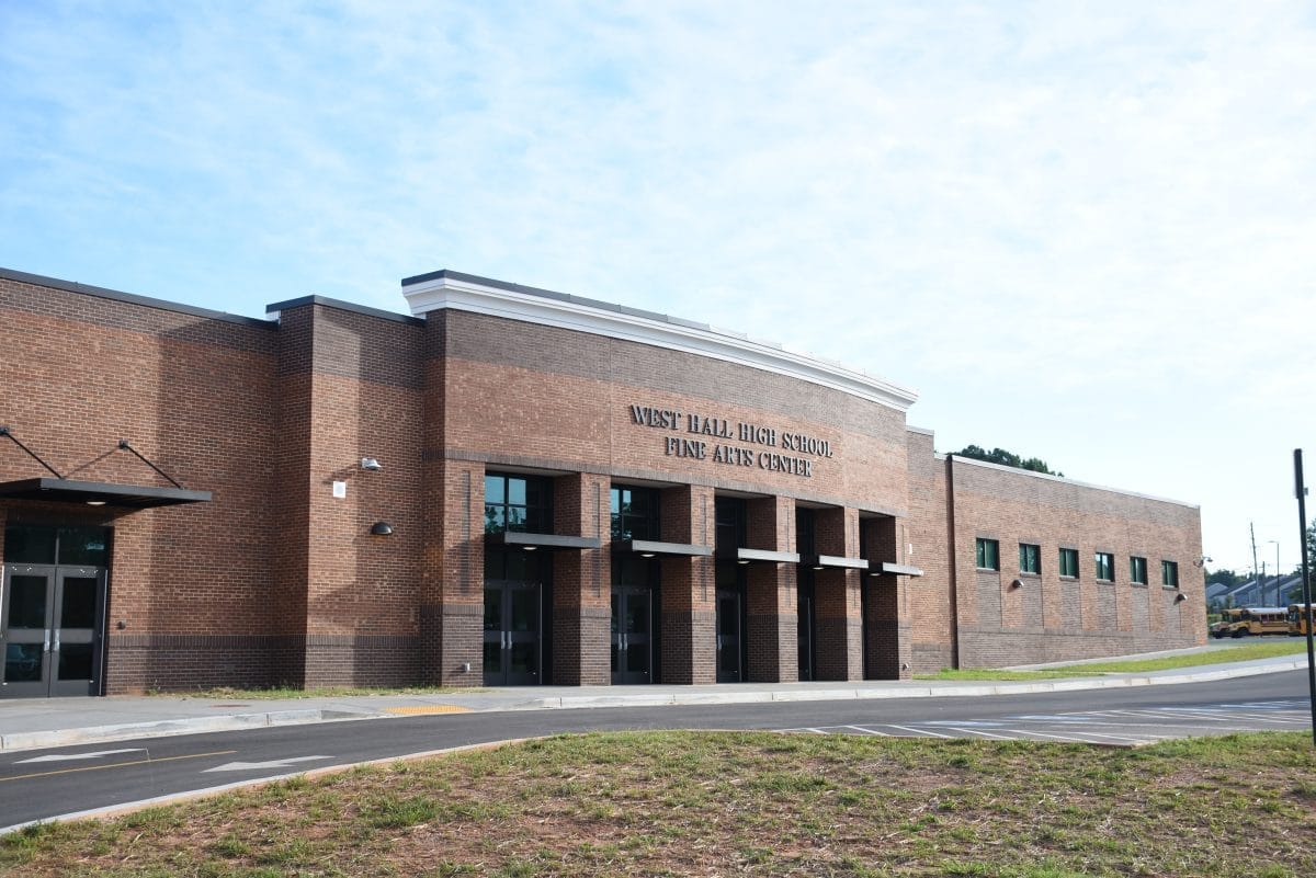 Hall County School New Fine Arts Center Construction