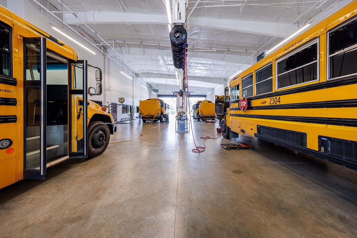 Hart County Bus Transportation Shop Hart County School Buses