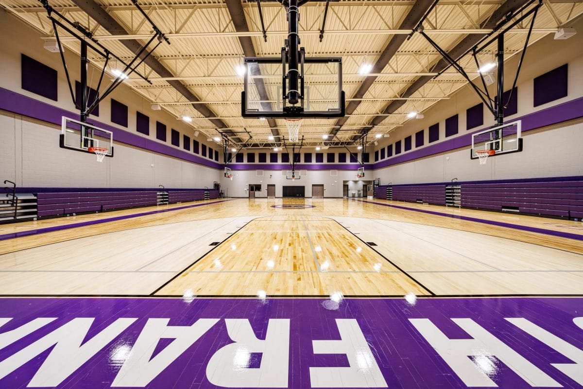 South Franklin Elementary School Gym North Georgia Sports Facility Construction