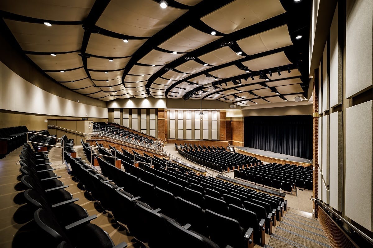 White County High School Performing Arts Center School Theatre Construction in North Georgia