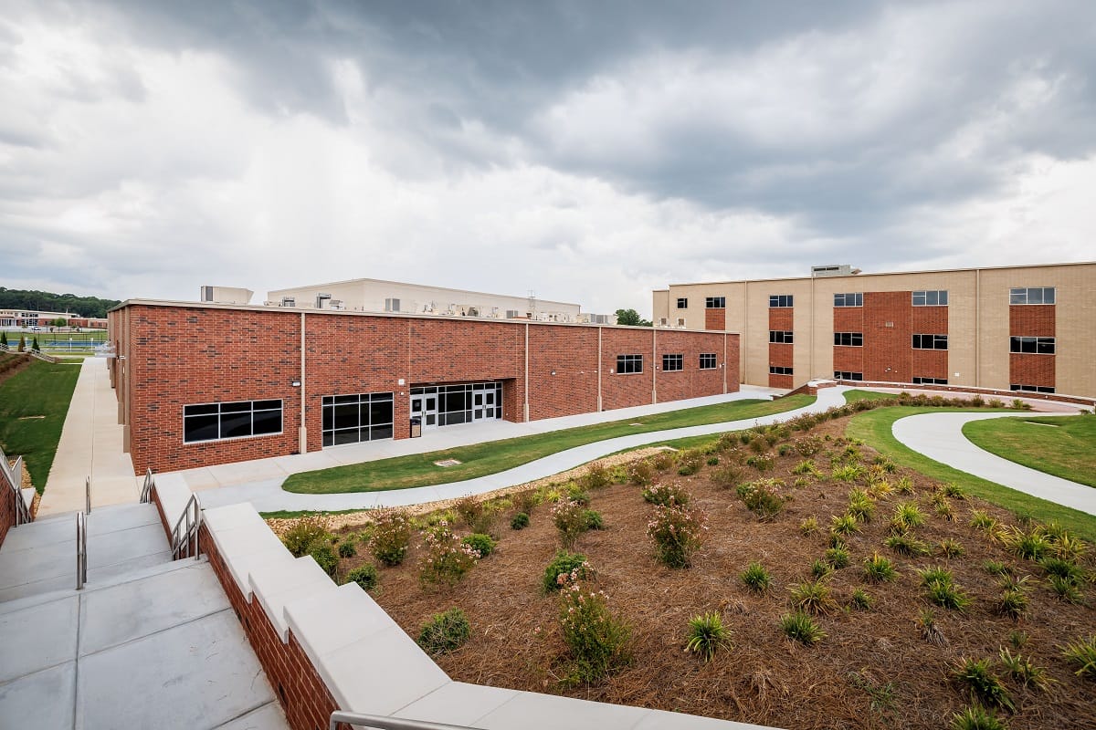 Performing Arts Center- Courtyard